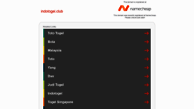 What Indotogel.club website looked like in 2020 (3 years ago)