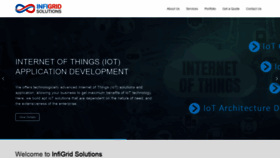 What Infigridsolutions.com website looked like in 2020 (3 years ago)