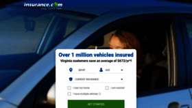 What Insurance.com website looked like in 2020 (3 years ago)