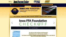 What Iowaffafoundation.org website looked like in 2020 (3 years ago)