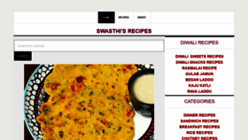 What Indianhealthyrecipes.com website looked like in 2020 (3 years ago)