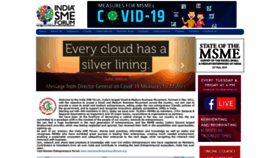 What Indiasmeforum.org website looked like in 2020 (3 years ago)