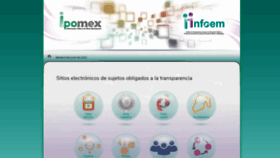 What Ipomex.org.mx website looked like in 2020 (3 years ago)