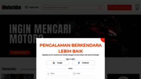 What Imotorbike.co.id website looked like in 2020 (3 years ago)