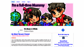 What Imafulltimemummy.com website looked like in 2020 (3 years ago)