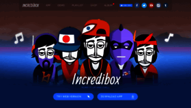 What Incredibox.fr website looked like in 2020 (3 years ago)