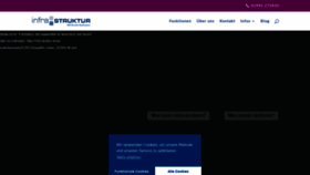 What Infra-struktur.de website looked like in 2020 (3 years ago)