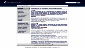 What Internetagentur-mv.de website looked like in 2020 (3 years ago)