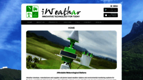 What Iweathar.co.za website looked like in 2020 (3 years ago)