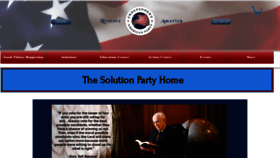 What Independentamericanparty.com website looked like in 2020 (3 years ago)