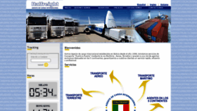 What Italfreight.bo website looked like in 2020 (3 years ago)