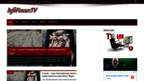 What Infopescar.tv website looked like in 2020 (3 years ago)