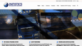 What Infistics.com website looked like in 2020 (3 years ago)
