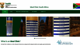 What Idealclinic.org.za website looked like in 2020 (3 years ago)