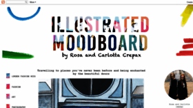 What Illustrated-moodboard.com website looked like in 2020 (3 years ago)