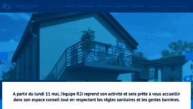 What Immobilier-r2i.fr website looked like in 2020 (3 years ago)