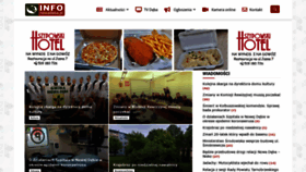 What Infonowadeba.pl website looked like in 2020 (3 years ago)
