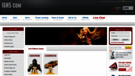 What Ign5.com website looked like in 2020 (3 years ago)