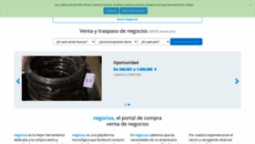 What Internacional.negocius.com website looked like in 2020 (3 years ago)