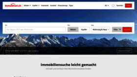 What Immostreet.ch website looked like in 2020 (6 years ago)