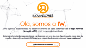 What Inovandoweb.com website looked like in 2020 (3 years ago)