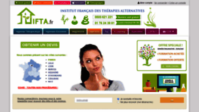 What Ifta.fr website looked like in 2020 (3 years ago)