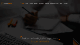 What Imperialmedia.cz website looked like in 2020 (3 years ago)
