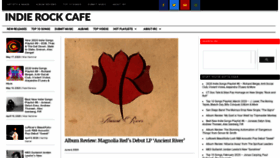 What Indierockcafe.com website looked like in 2020 (3 years ago)
