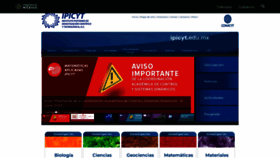 What Ipicyt.edu.mx website looked like in 2020 (3 years ago)