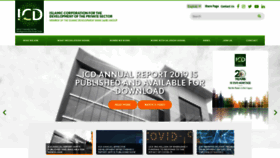 What Icd-ps.org website looked like in 2020 (6 years ago)