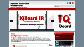 What Iqboard.ie website looked like in 2020 (3 years ago)