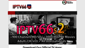 What Iptv66.tv website looked like in 2020 (3 years ago)