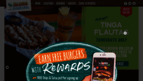 What Islandsrestaurants.com website looked like in 2020 (3 years ago)