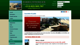 What Immo-maroc-eljadida.com website looked like in 2020 (3 years ago)