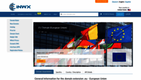 What Inwx.eu website looked like in 2020 (3 years ago)