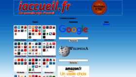 What Iaccueil.fr website looked like in 2020 (3 years ago)