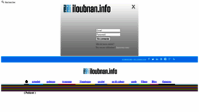 What Iloubnan.info website looked like in 2020 (3 years ago)