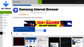 What Internet.en.uptodown.com website looked like in 2020 (3 years ago)