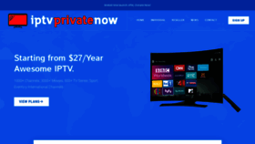 What Iptvprivatenow.com website looked like in 2020 (3 years ago)