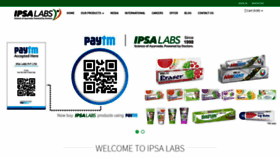 What Ipsalabs.com website looked like in 2020 (3 years ago)