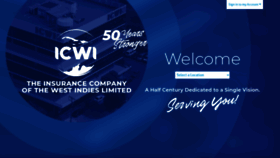 What Icwi.com website looked like in 2020 (3 years ago)