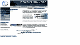 What Intuitivesolution.net website looked like in 2020 (3 years ago)
