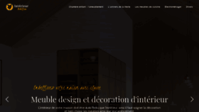 What Interieur-mobilier.fr website looked like in 2020 (3 years ago)