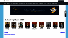 What Indianachess.clubexpress.com website looked like in 2020 (3 years ago)