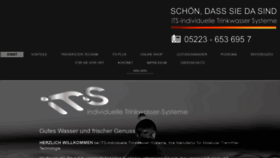 What Its-wasser.de website looked like in 2020 (3 years ago)