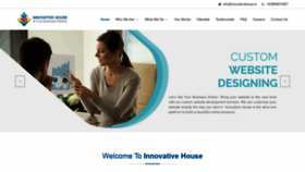 What Innovativehouse.in website looked like in 2020 (3 years ago)