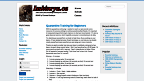 What Isshinryu.ca website looked like in 2020 (3 years ago)