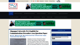What Indianuniversityquestionpapers.com website looked like in 2020 (3 years ago)