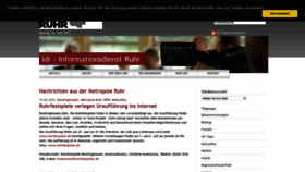 What Idruhr.de website looked like in 2020 (3 years ago)