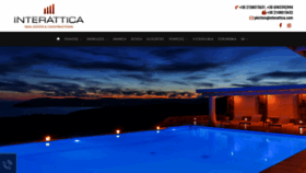What Interattica.com website looked like in 2020 (3 years ago)